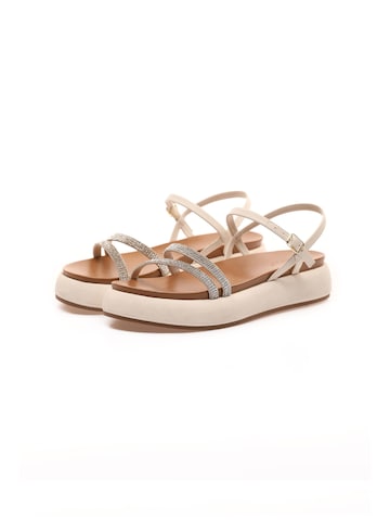 INUOVO Sandale in Beige