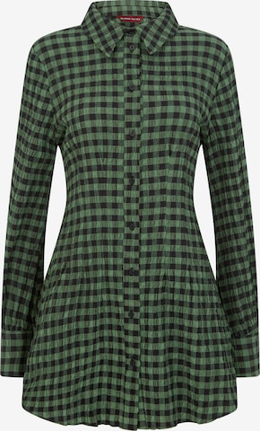 Aligne Shirt Dress 'Eberta' in Green: front