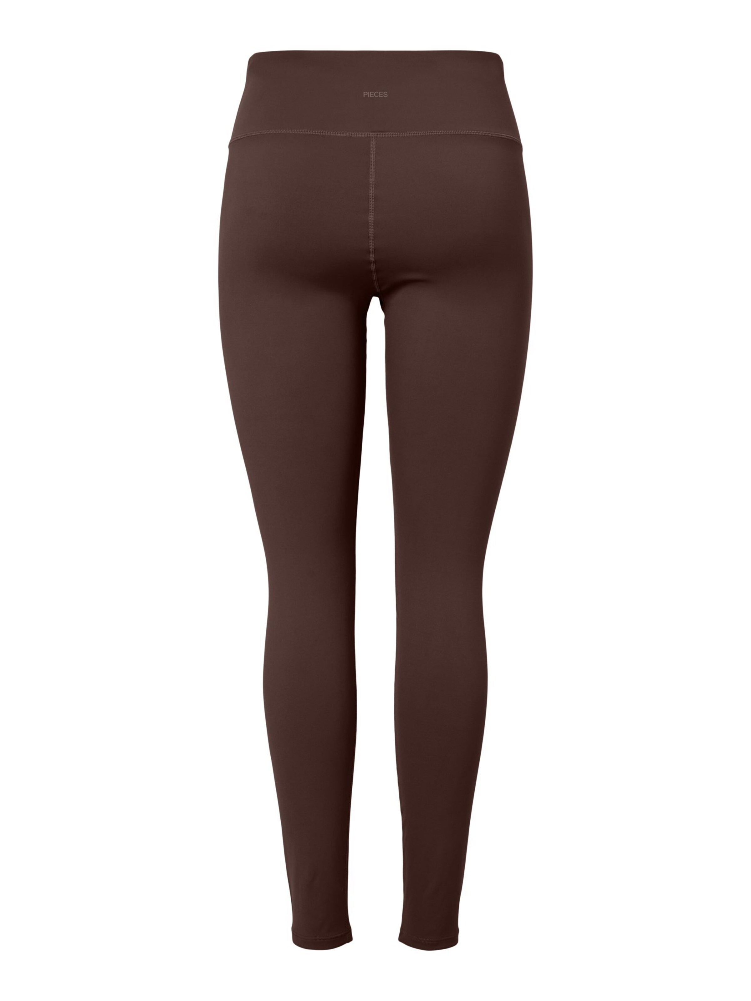 PIECES Regular Leggings in Bruin