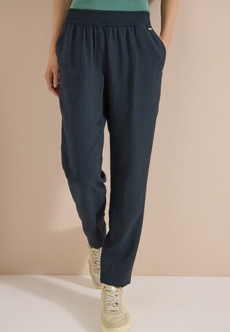 CECIL Slimfit Hose 'Chelsea' in Grün