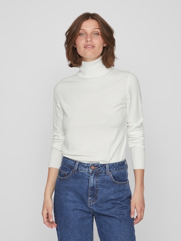 Pull-over 'Comfy' VILA en blanc : devant