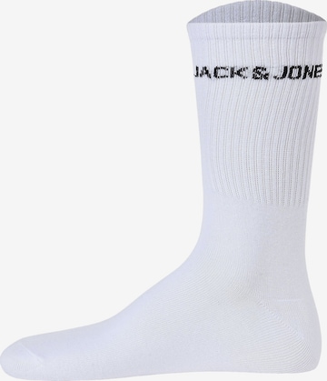 Chaussettes de sport JACK & JONES en blanc : devant