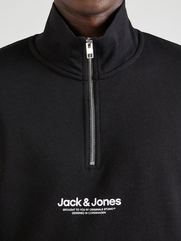 Felpa 'JWHVESTERBRO' di JACK & JONES in nero