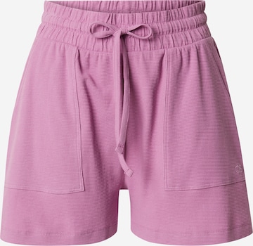 QS Pants in Purple: front