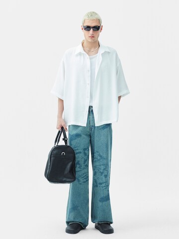 VAMOS CLO Comfort fit Koszula 'Salinas' w kolorze biały