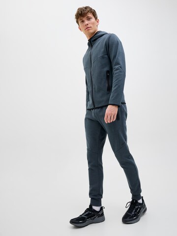 JACK & JONES Tapered Broek 'JPSTWill JJFusion' in Blauw