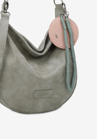 Fritzi aus Preußen Schultertasche 'Fritzi Hobo' in Grau