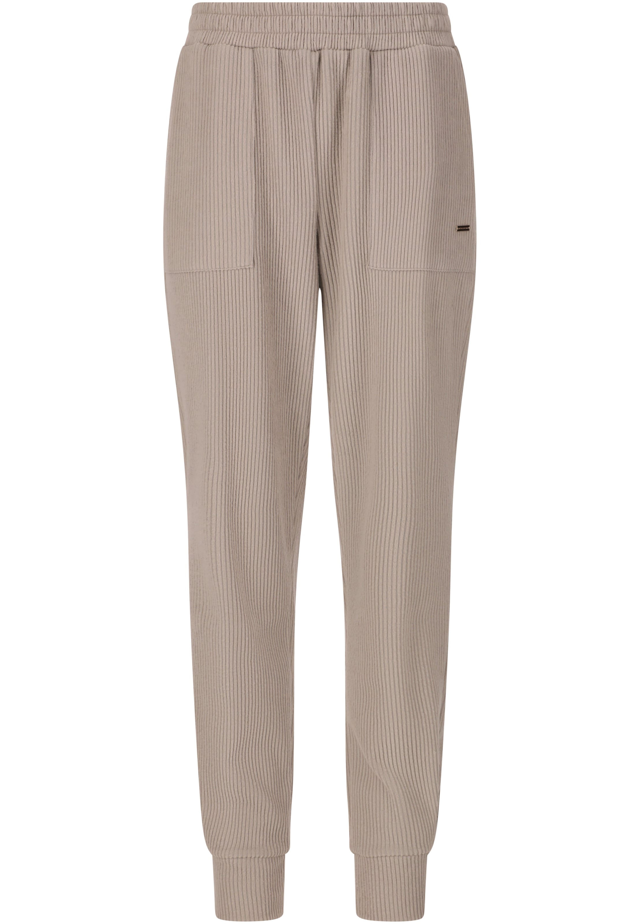 Athlecia Regular Sportbroek 'Reiley' in Beige: voorkant
