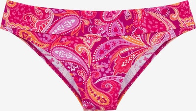 Slip costum de baie VIVANCE pe lila / portocaliu / roz, Vizualizare produs