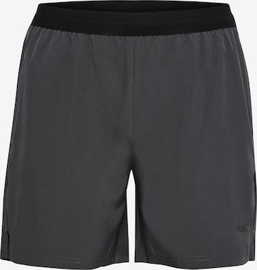 Pantalon de sport Hummel en gris : devant