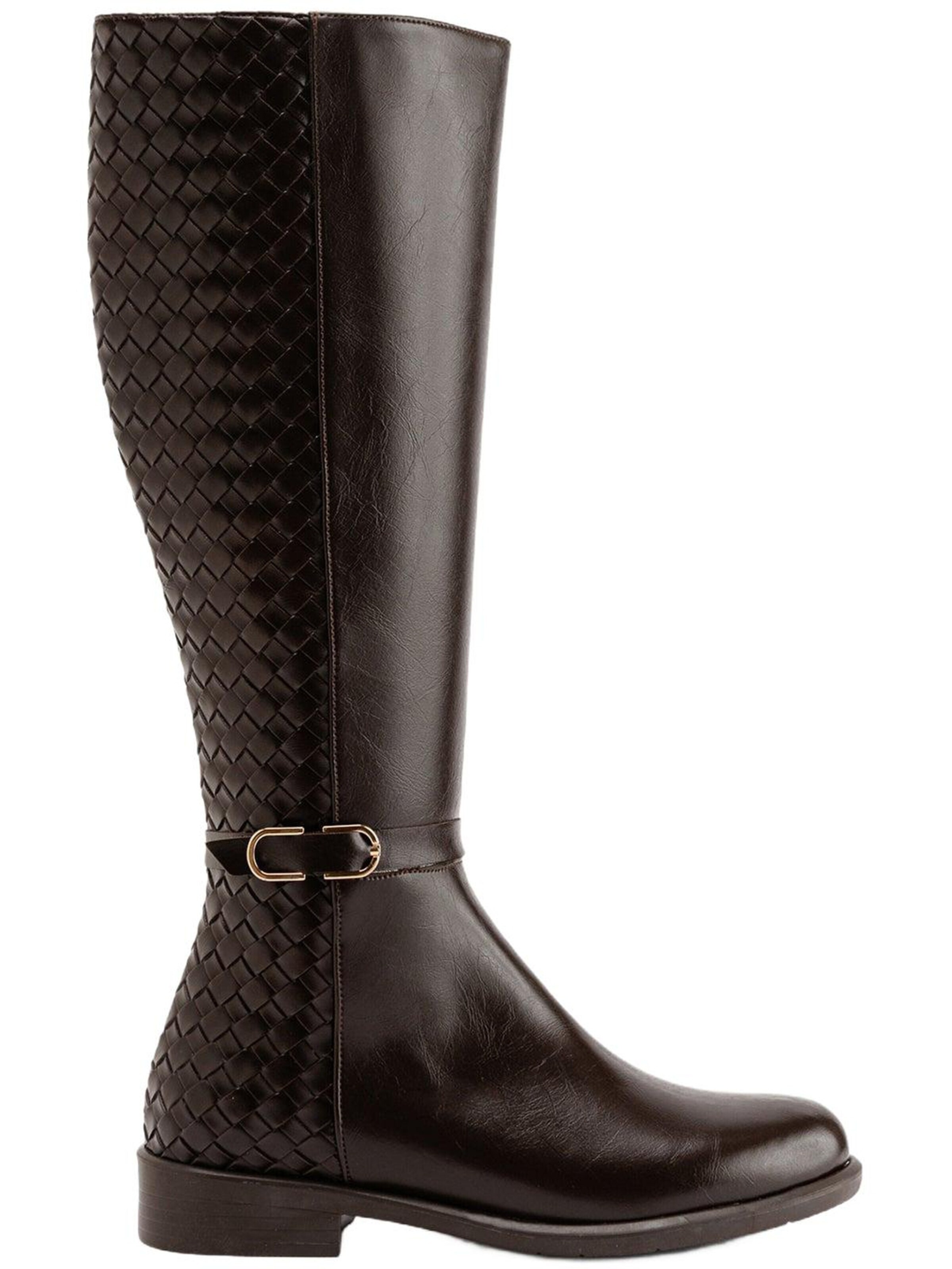 Limoya Boots 'Essie' in Brown: front