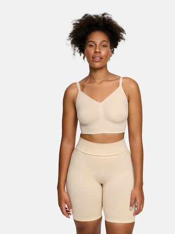 Bustier Soutien-gorge 'Comfort Bralette' cfab en beige : devant