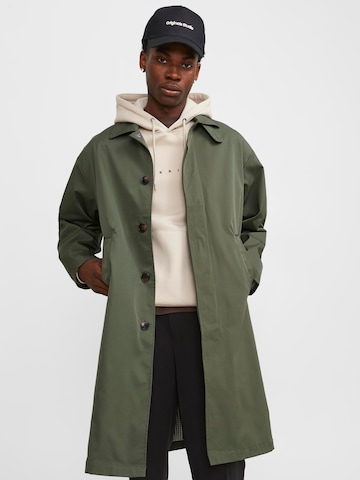 JACK & JONES - Abrigo de entretiempo 'Santorini' en verde: frente