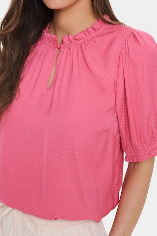 SAINT TROPEZ Bluse 'SZBriana' i pink
