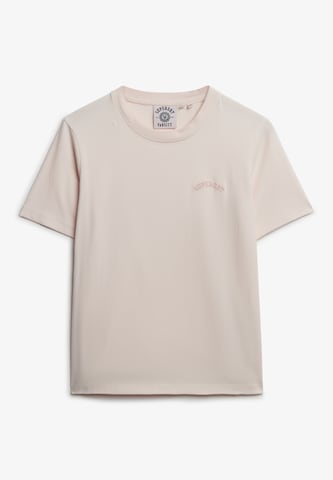 Superdry T-Shirt in Beige: Vorderseite