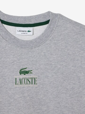 Sweat-shirt LACOSTE en gris