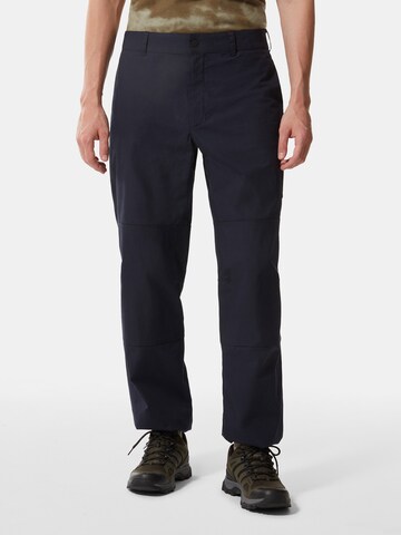 THE NORTH FACE Regular Outdoor Pants 'ROUTESET' in Blue: front