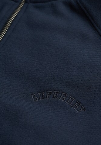 Superdry & Co Sweatvest 'Essential' in Blauw