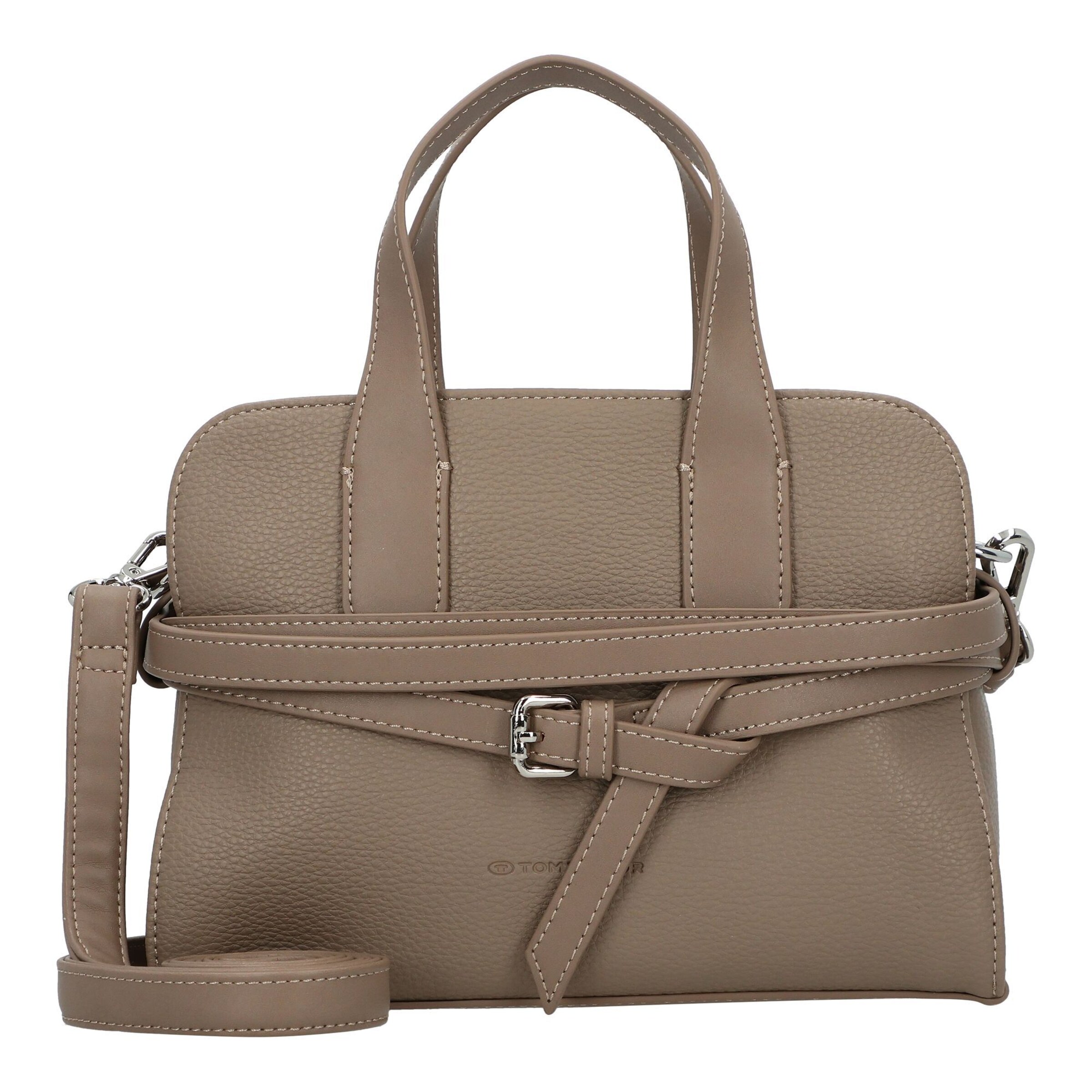 Borsa a mano 'Freya' di TOM TAILOR in grigio: frontale