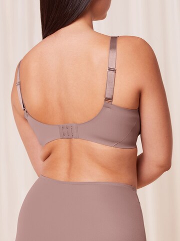 TRIUMPH Bügelloser BH ' True Shape Sensation ' in Braun