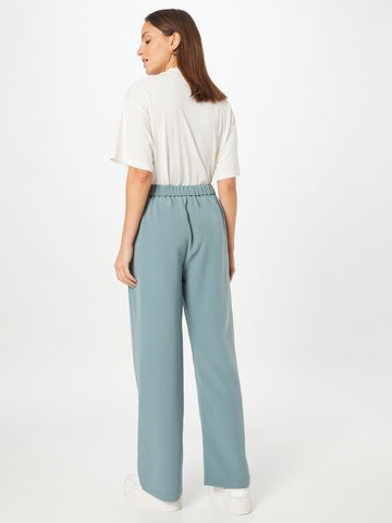 PIECES Wide leg Trousers 'PCBOZZY' in Blue