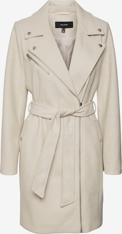 VERO MODA Between-Seasons Coat 'Pop' in Beige: front