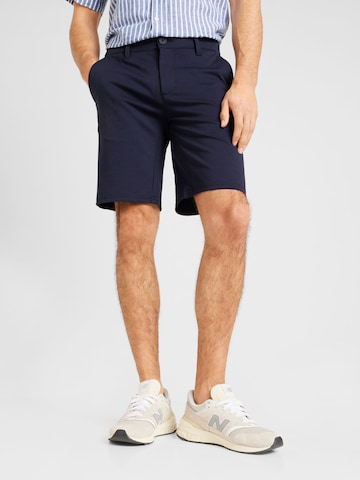 Only & Sons Regular Chino Pants 'THOR' in Blue: front