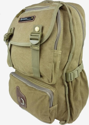 Sac à dos Kumixi en beige : devant