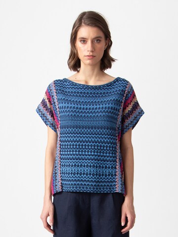 IVKO Sweater 'Retro' in Blue