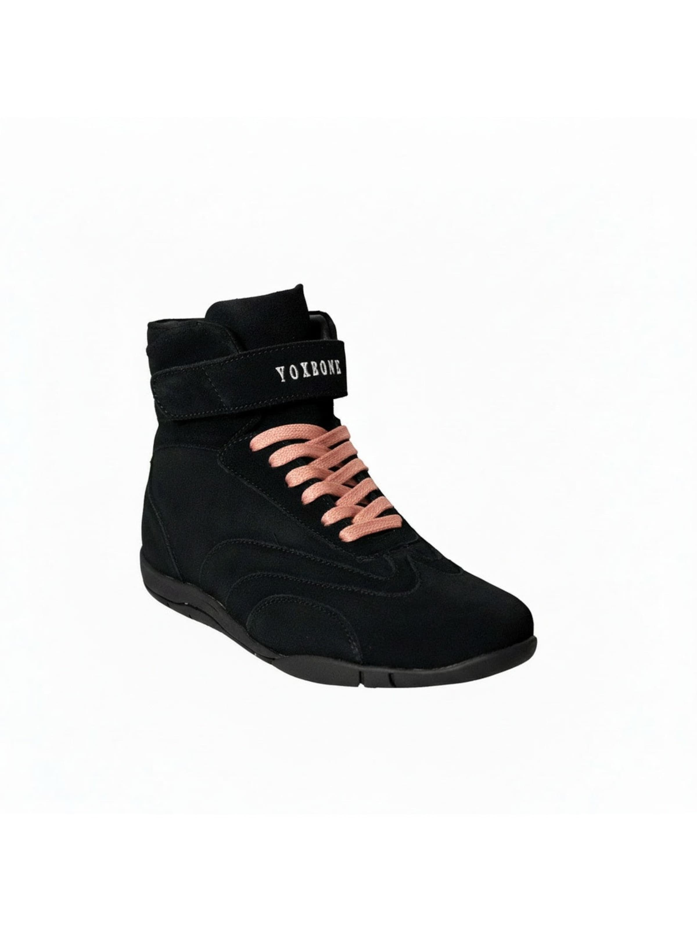 Yoxeone High-Top Sneakers 'Pat Moss Boots' in Black: front