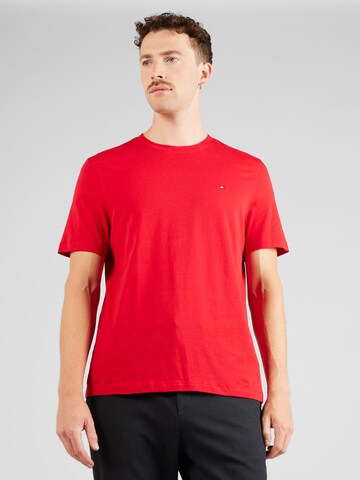 T-Shirt TOMMY HILFIGER en rouge : devant