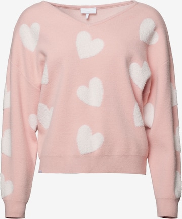 Kleinigkeit Tröja 'Lovely Wollma' i rosa: framsida