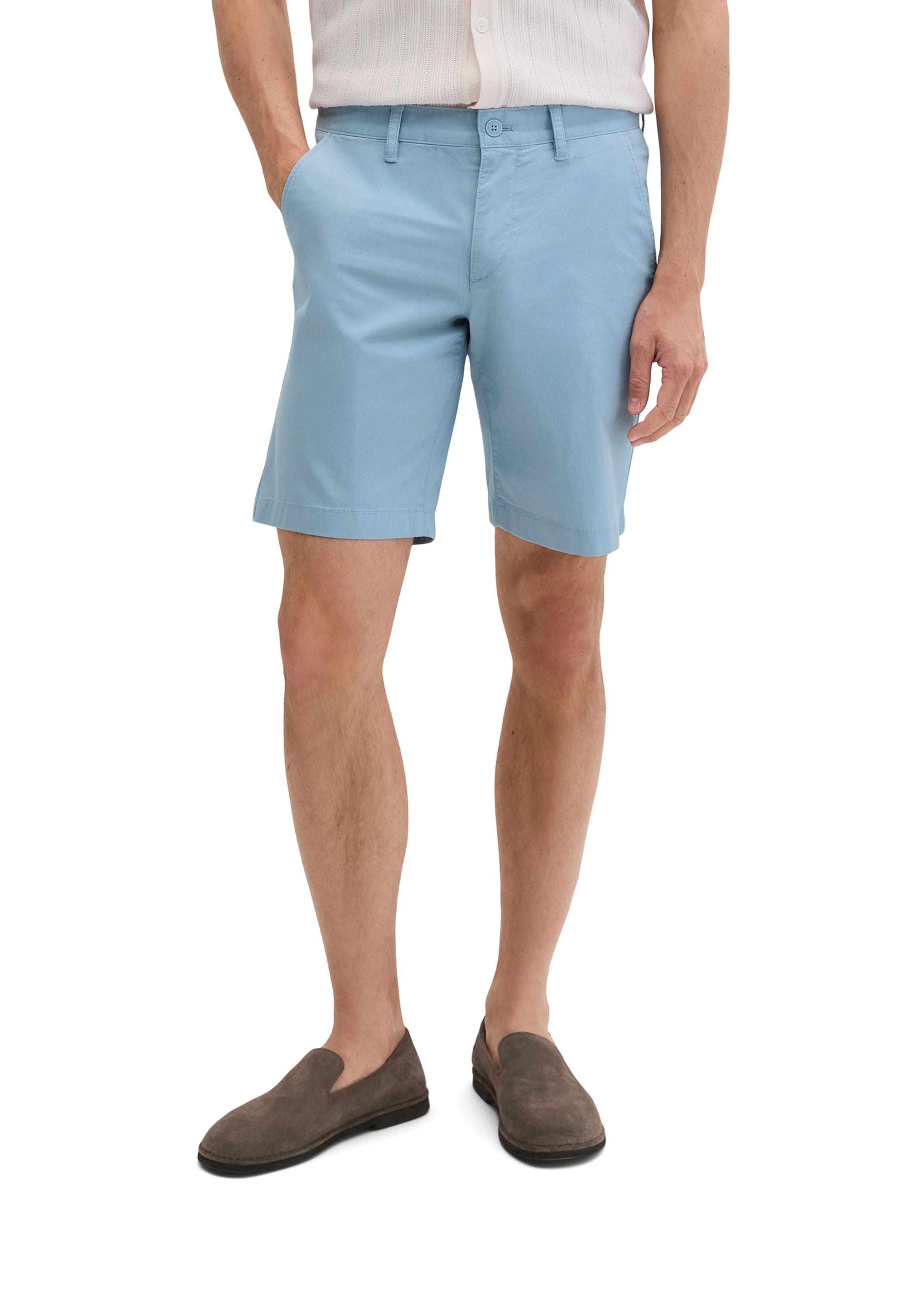 Marc O'Polo Regular Trousers ' Reso ' in Blue: front