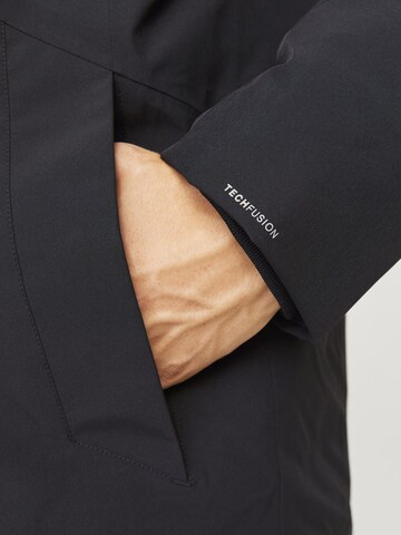 JACK & JONES Зимна парка 'JJEKeen' в черно