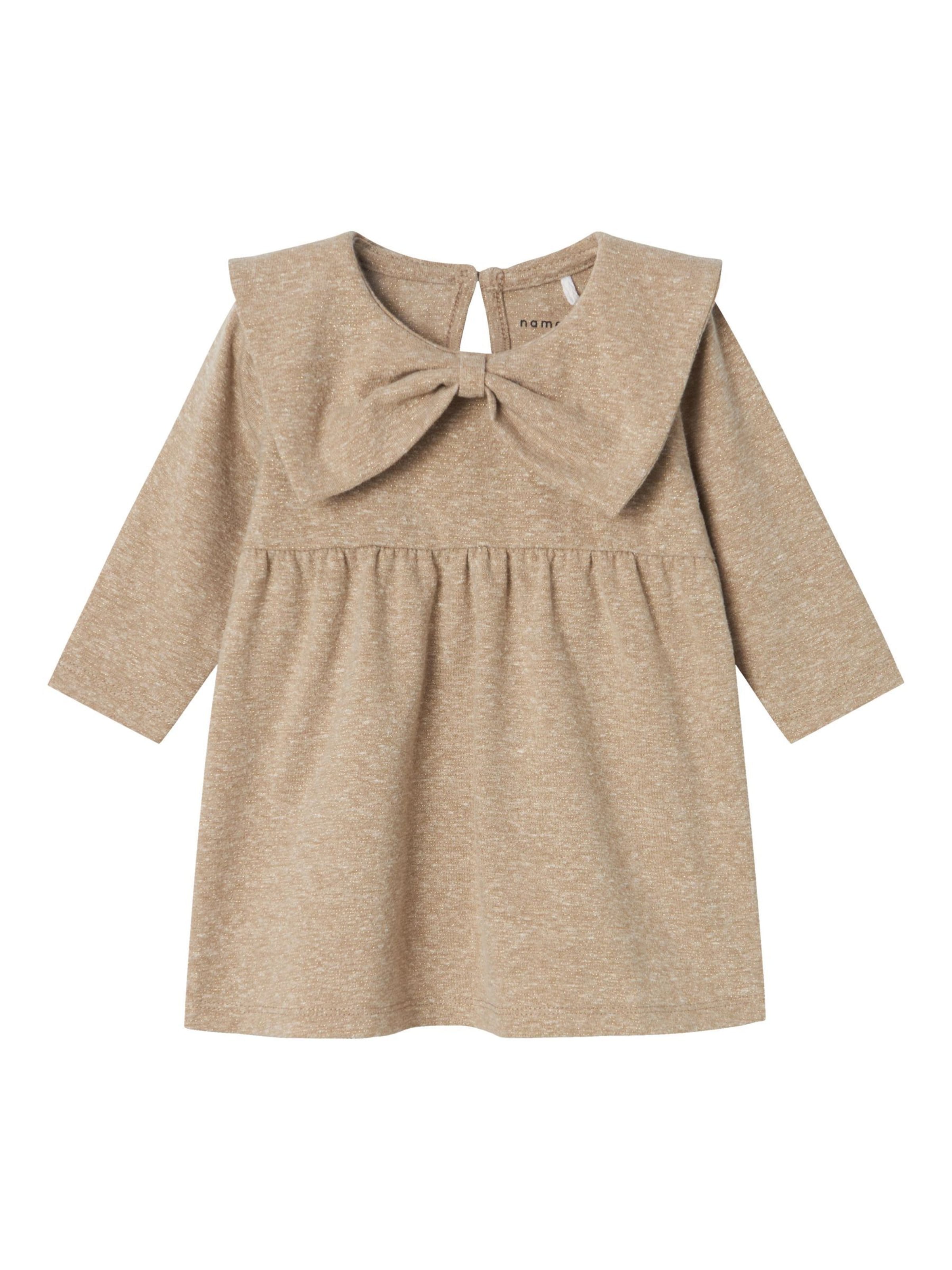 NAME IT - Vestido en beige: frente