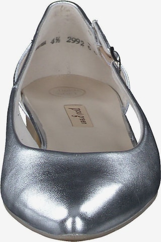 Paul Green Ballet Flats in Silver
