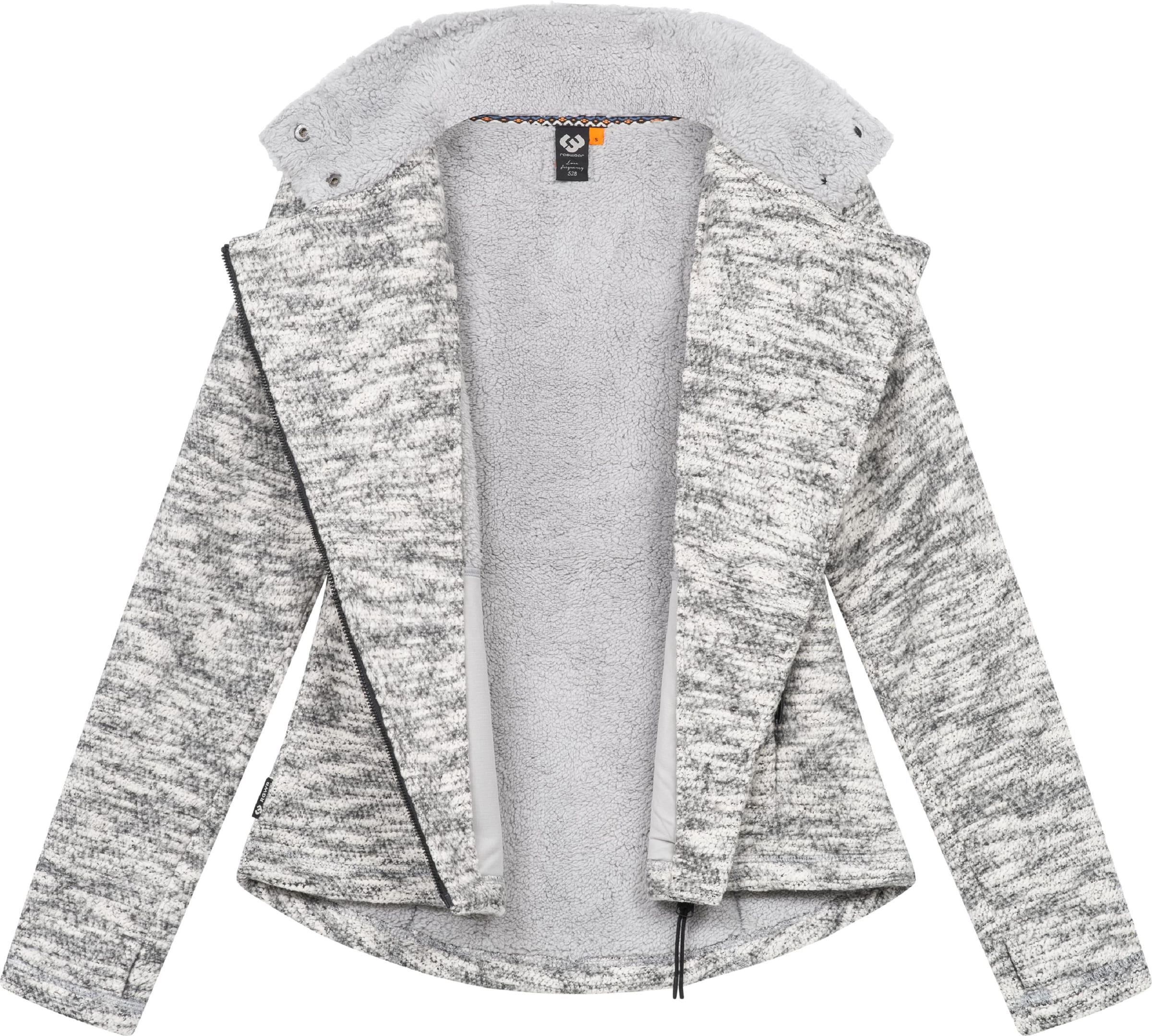 Ragwear Fliisjakk 'Saskie', värv hall