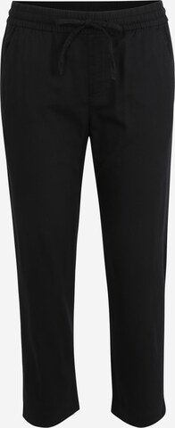Gap Petite Tapered Pants in Black: front