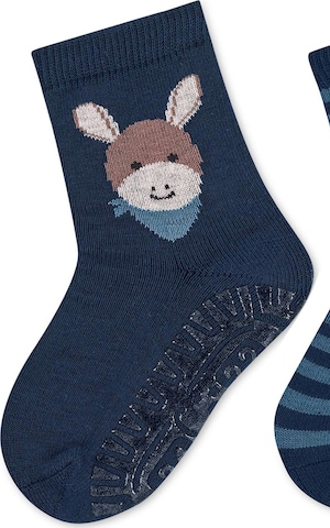 STERNTALER Socken 'Emmi' (GOTS) in Blau