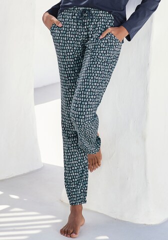 Pantalon de pyjama VIVANCE en bleu : devant