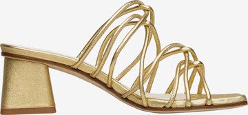 Henry Stevens Strap Sandals ' Harper SOS50 ' in Gold