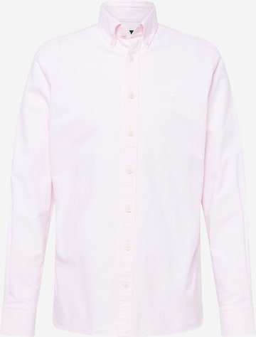 Chemise Hackett London en rose : devant