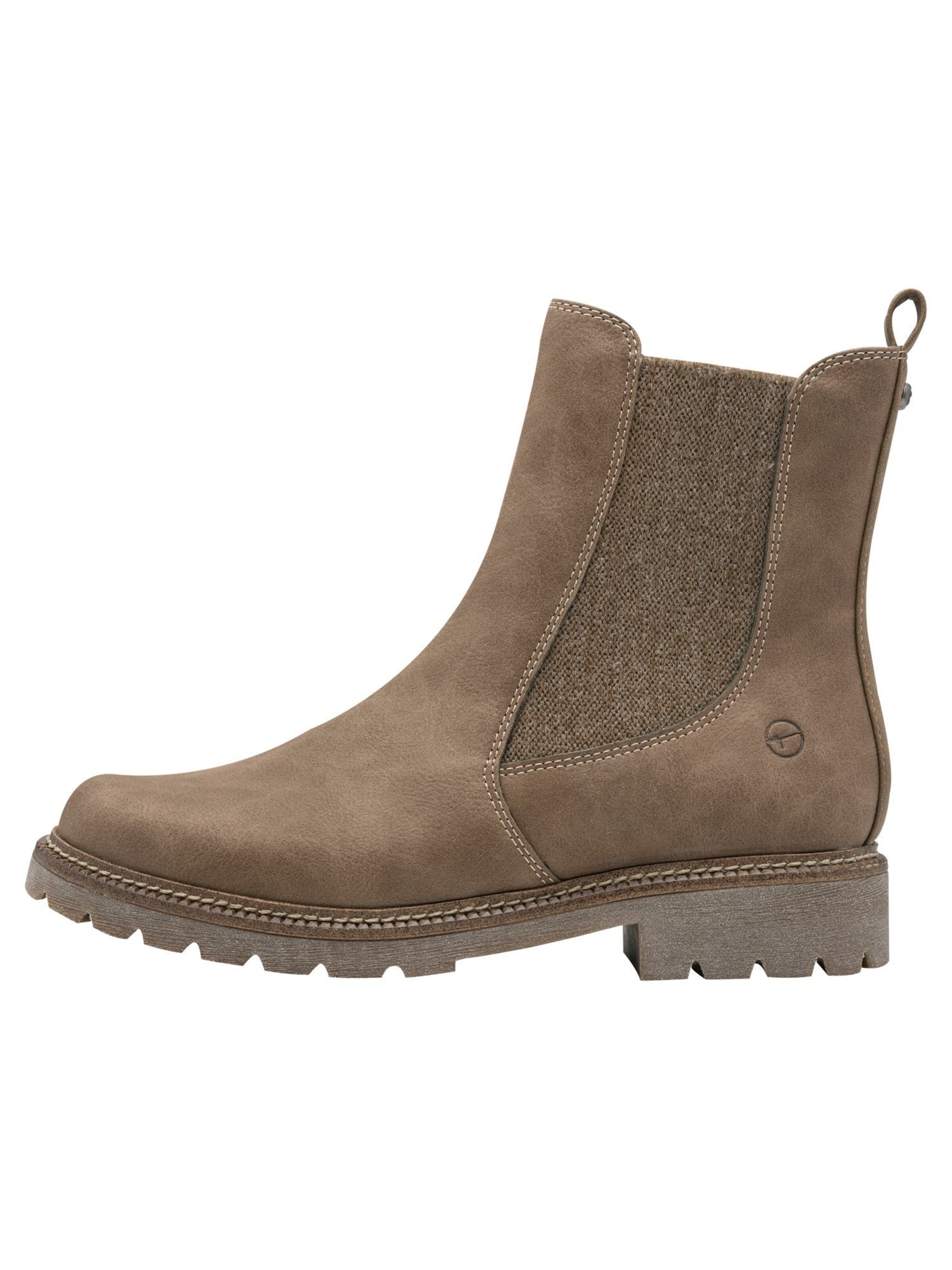 Tamaris Chelsea Boot in Beige