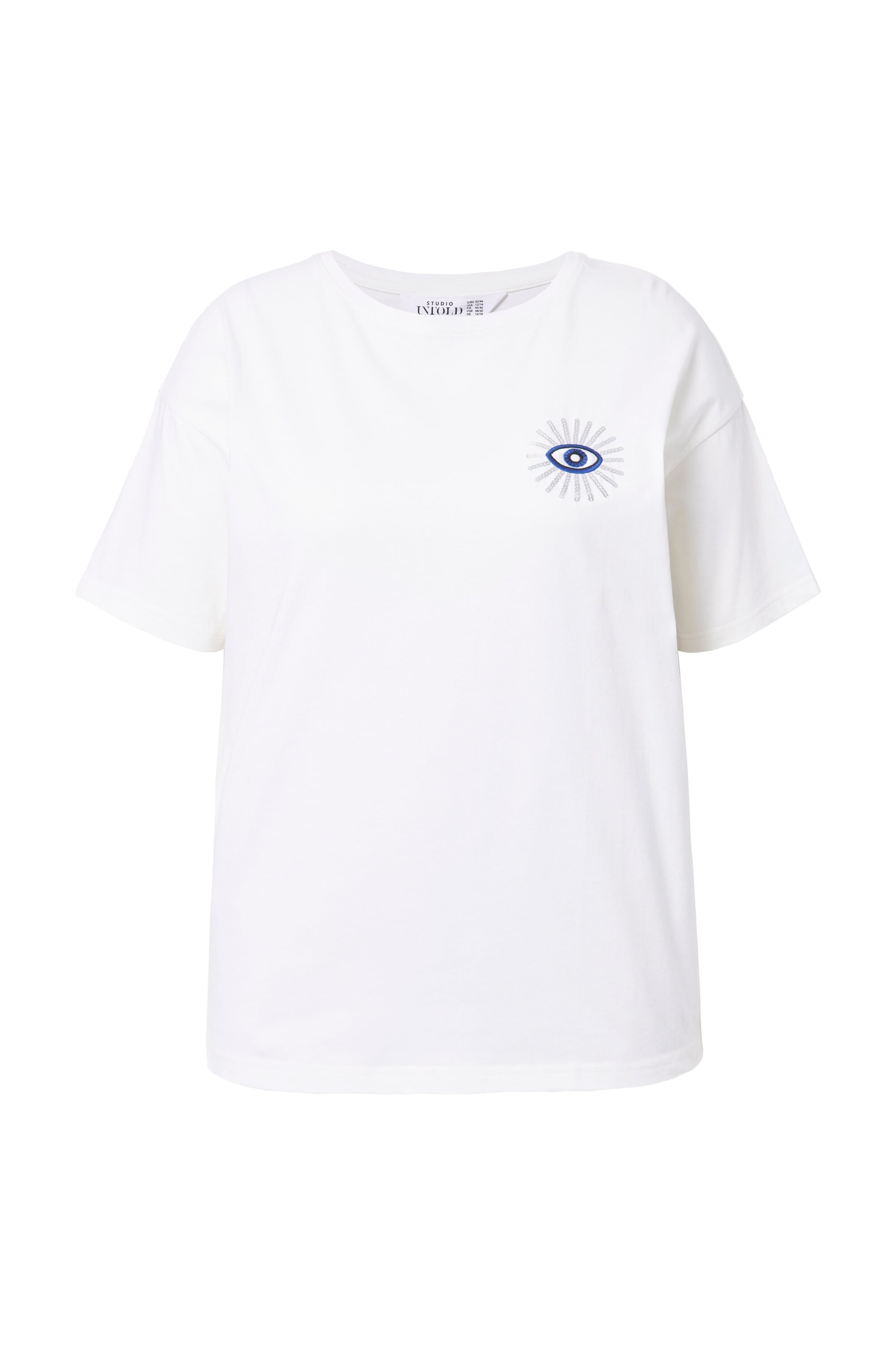 Studio Untold Shirt in Weiß: Vorderseite