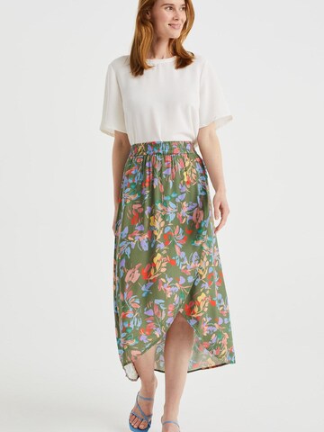 WE Fashion Skirt in Green