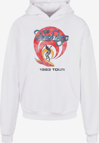 F4NT4STIC Sweatshirt 'The Beach Boys Band Surfer '83 Vintage' in White: front