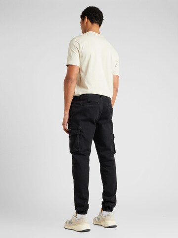 Only & Sons Tapered Τζιν cargo 'CAM STAGE' σε μαύρο