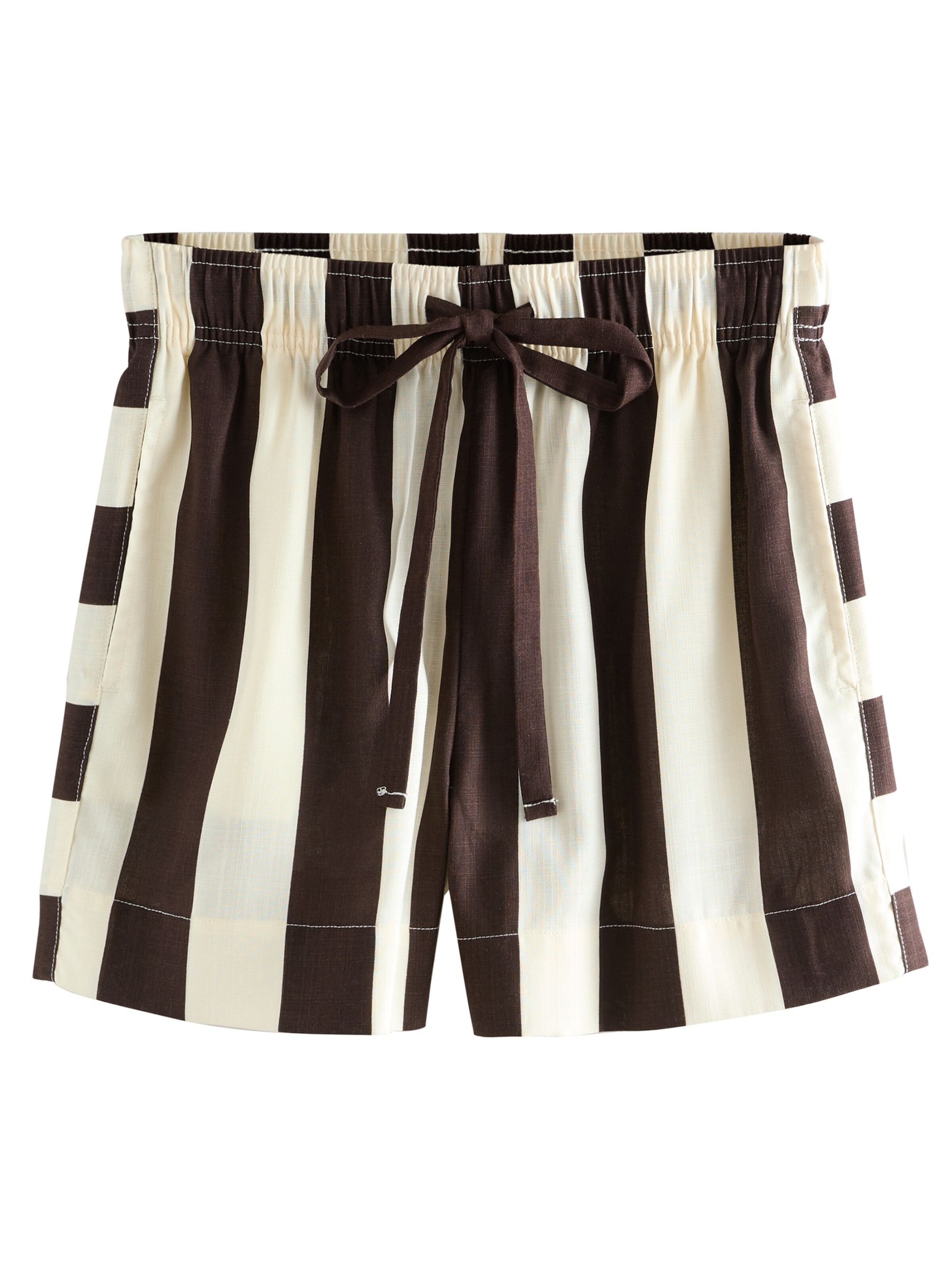 Next Loosefit Shorts in Braun: Vorderseite