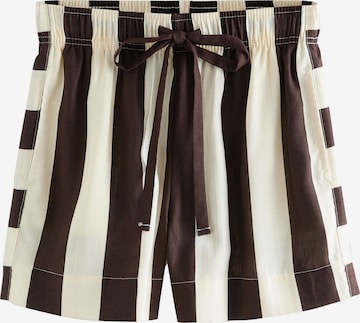 Loosefit Pantalon Next en marron : devant