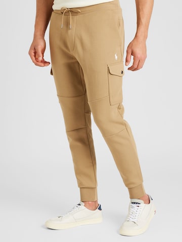 Polo Ralph Lauren - Tapered Pantalón cargo en marrón: frente